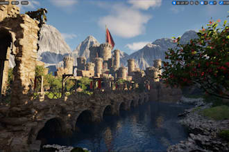 develop unreal engine 5 maps aaa environments and archviz