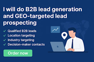 generate targeted b2b leads by location, industry, and role