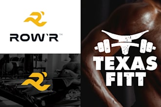 design physical fitness logo for your brand