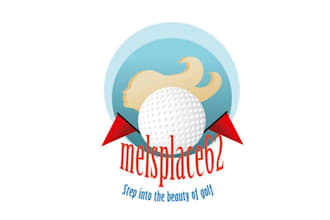 design colorful dynamic logo for our golf website