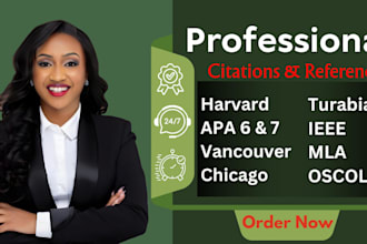 perfect citations and reference list in your thesis or dissertation