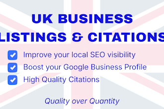 build accurate UK business citations