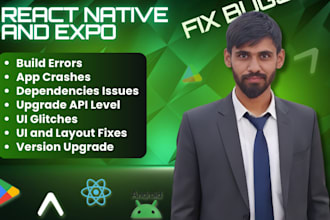 fix build failures and crashes in your react native expo app for ios,android