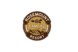 make outstanding logo for campground in the pocono mountains