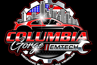 design luxury car repair logo for your business