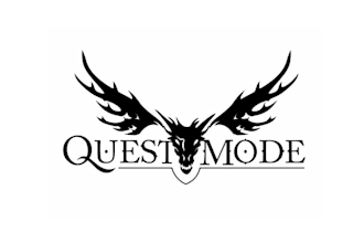 create a new powerful logo for quest mode or t shirt brand