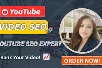 do youtube video SEO to rank your videos