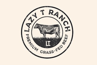 design ranch changing beef industry logo