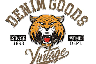 design an awesome cougar head mascot logo