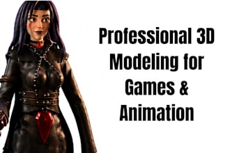 create best 3d characters with clean topology for movies and game engines