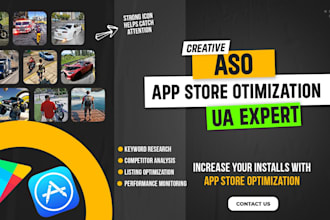 do aso and user acquisition for playstore and appstore