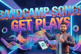 professionally promote bandcamp songs and get plays