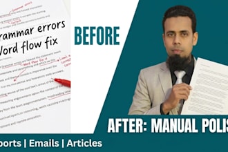 proofread and edit your business documents