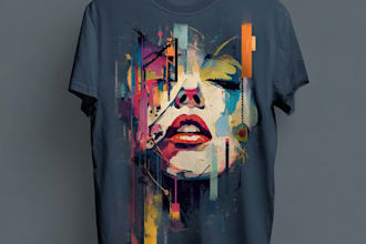 design modern minimalist typography t shirt design