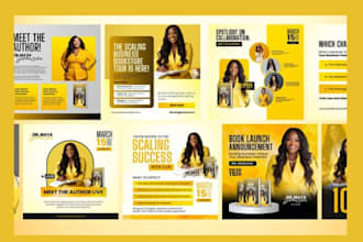 create music epk, dj press kit, author book lunch epk, author epk, one pager