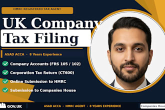 file accounts and tax return for UK ltd company