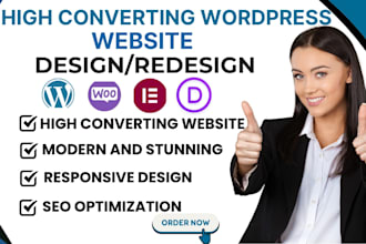 build wordpress website development,divi  wordpress website,website developer