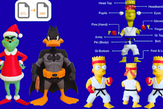 paint stl to 3mf, add color, split parts for bambulab and multicolor 3d printers