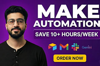 fix make com automation, build make com and n8n workflows