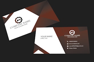 do simple business card design