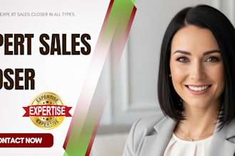 high ticket sales expert lead generation sales closer