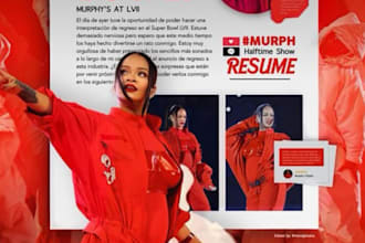 design media kit, artist epk, press kit, one sheet, clickable links