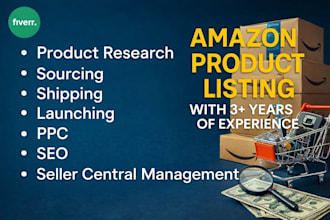 seo amazon product listing for 2 to 5 products