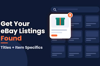 ebay listing optimization and ebay SEO audits