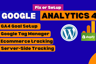 setup google analytics 4, ga4 ecommerce tracking, ads conversion tracking