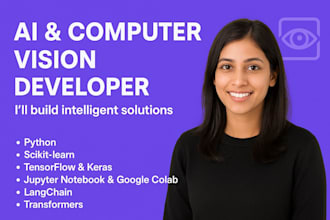 do machine learning, nlp, deep learning projects in python