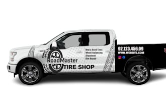 professional car wrap design, and truck warp