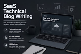 write saas technical blog writing