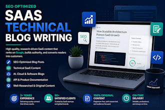 write saas technical blog writing