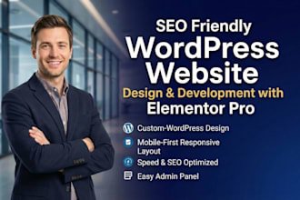 design and develop an SEO friendly wordpress website