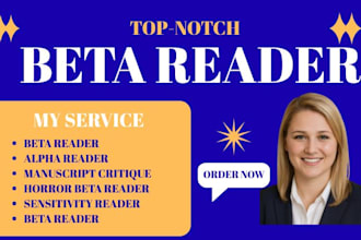alpha read beta read romance fantasy manuscript fiction line comment non fiction