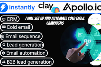 set up instantly ai clay com automation workflows and lead management