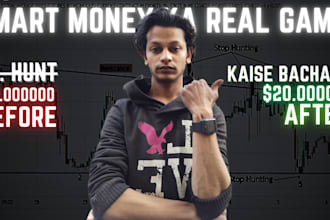 design high CTR youtube thumbnails for forex and crypto channels