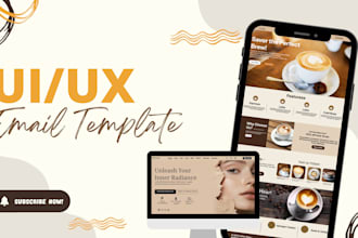 design eye catchy email template