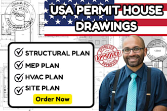 building permit set permit ready,full blueprint mep city permit drawing ut ca oh