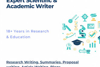 research backed scientific and academic content in life sciences