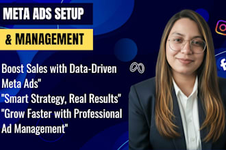 setup facebook ads and instagram ads campaign, meta ads