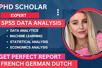 do spss analysis and interpret using spss, r programming excel, or python