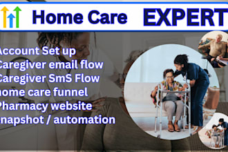 do gohighlevel caregiver automation ai agent website funnel