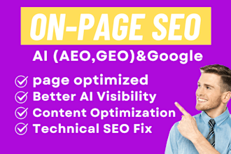do advanced on page SEO for google and ai ranking