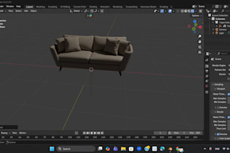 create 3d low ploy or high poly models for your project