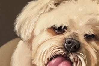 do a portrait of your pet