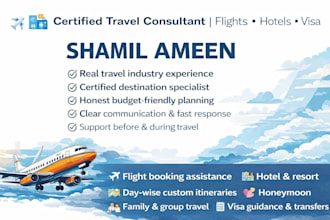 plan a perfect customized daywise travel itinerary