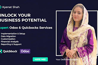 be your expert odoo and quickbooks online bookkeeper