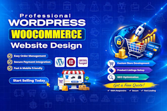 develop ecommerce website using woocommerce online store