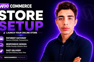 set up a woocommerce store with a payment gateway